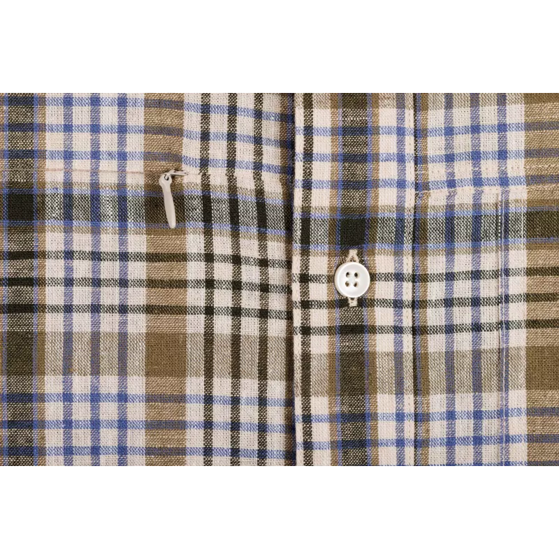 Chemise Manches Courtes à Carreaux Chemise Manches Courtes à Carreaux