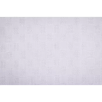 Chemise Manches Courtes Tissu Gaufré Blanc Chemise Manches Courtes Tissu Gaufré Blanc